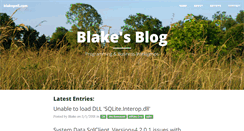 Desktop Screenshot of blakepell.com